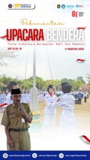 🇮🇩 RECAP UPACARA BENDERA 🇮🇩

Satu momen, satu semangat, satu Indonesia! ❤️🤍
Dokumentasi Upacara Bendera dalam rangka HUT ke-81 Kemerdekaan Republik Indonesia 🇮🇩

✨ Indonesia Berdaulat, Adil, dan Makmur!
Bangga menjadi bagian dari generasi penerus bangsa! 🔥

#HUTRI81 
#UpacaraBendera 
#SMPN33Purworejo 
#Spengaga 
#Paskibra33